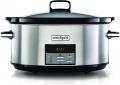 Crockpot Electric Slow Cooker | Programmable Digital Display | Large 7.5L Capacity (up to 10 People) | Keep Warm Function & 20-Hour Countdown Timer | Stainless Steel [CSC063]      220-240 VOLTS NOT FOR USA